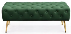 Taburetka MONACO fľaškovo zelená