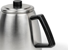 Kanvica na čaj z nehrdzavejúcej ocele so sitkom v striebornej farbe 1,1 l Duet Odense – Bredemeijer