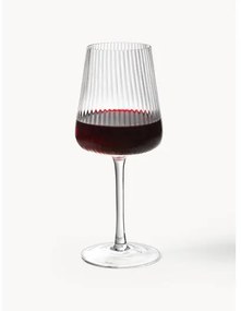 Ručne vyrobené poháre na červené víno Cami, 4 ks