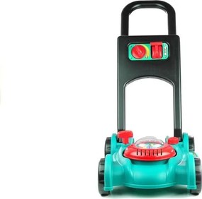 LEAN Toys Záhradnícka súprava s kosačkou a prilbou pre deti