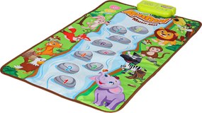 KIK Interaktívna hudobná podložka so zvukmi zvierat 80x50 cm
