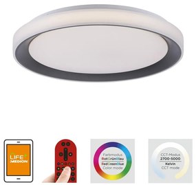 Leuchten Direkt 14659-18 - LED RGB Stmievateľné svietidlo LOLA LED/24W/230V + DO W1399