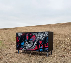 Moderná komoda PRESTON 110 cm
