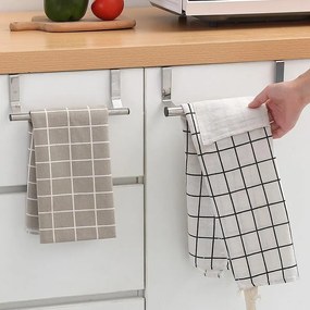 Držiak na utierky alebo uteráky, roztiahnuteľný závesný, 23 – 41 cm