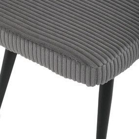 Kreslo sivé s podnožkou AK-L7285 GREY6