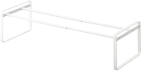 Biela kovová teleskopická polica na topánky Kobe - YAMAZAKI