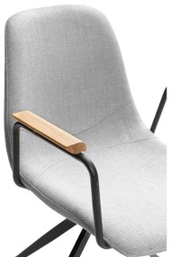 Svetlosivé jedálenské stoličky v súprave 2 ks Tali – Marckeric