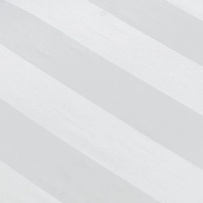 Biela napínacia saténová plachta 150x200 cm So Soft Satin Stripe – Catherine Lansfield