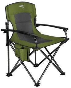 Skladacie kreslo NILS Camp NC3075 - zelené