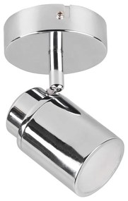 Kovové bodové svietidlo v lesklej striebornej farbe 10x9 cm Angelo - Trio