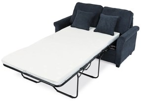 Dvojmiestna pohovka ASB-4170 BLUE2, manžestr,modrá