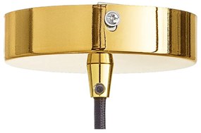 Zelené závesné svietidlo so skleneným tienidlom ø 22 cm Adar – Bloomingville