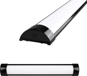Toolight Toolight, JNH053-18N, lineárne LED svietidlo 60 cm, 18 W, 4000 K, čierna, OSW-56249