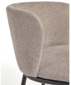Svetlohnedá barová stolička (výška sedadla 65 cm) Ciselia – Kave Home