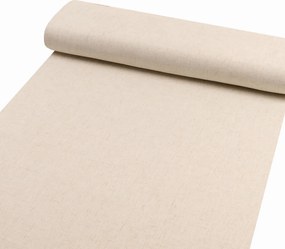 Biante Dekoračný obdĺžnikový obrus PM-128 Prírodná režná 140x160 cm