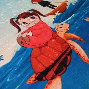 DY Detský koberec s motívom morského sveta Bambino 07 Rozmer: 160x220 cm