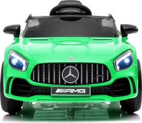 LEAN CARS Elektrické autíčko Mercedes AMG GT R, LED, MP3, zelené