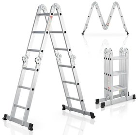 InternetovaZahrada Hliníkový multifunkčný rebrík 360 cm