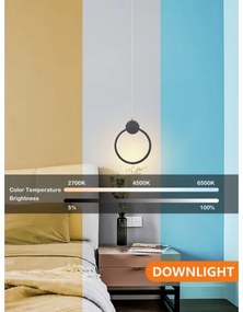 Immax NEO 07233L - LED Stmievateľný luster na lanku LITE OVALE LED/18W/230V Tuya + DO