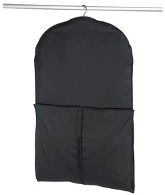 Čierny obal na oblek Wenko, 150 × 60 cm