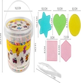 ISO 8480 Nažehľovacie korálky sada 5000 ks krabica