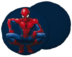DETSKÝ DEKORAČNÝ VANKÚŠ SPIDERMAN 40X40 CM VZOROVANÁ