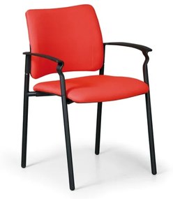 Antares Konferenčná stolička ROCKET s podpierkami rúk, oranžová