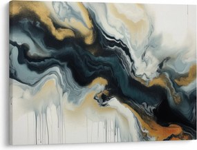 Obraz - Mramorovaná kresba (70x50 cm)