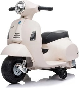 LEAN CARS Vespa GTS 300 Mini skúter na batérie biely