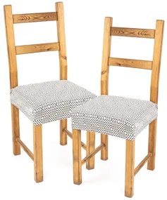 4Home Napínací poťah na sedák na stoličku Comfort Plus Geometry, 40 - 50  cm, sada 2 ks | BIANO