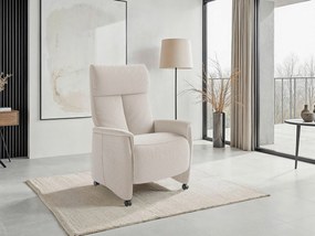 XXXLutz RELAXAČNÉ KRESLO, textil, krémová Sit & More - Online Only obývacie izby - 000144032410