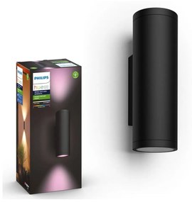 Philips 17463/30/P7 - LED RGBW Vonkajšie svietidlo Hue APPEAR 2xLED/8W/230V IP44