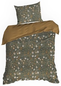 MAKOSATÉNOVÉ OBLIEČKY REINA48 160X200 CM, 2 KS 70X80 CM KVETY