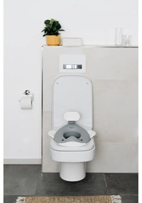 Tmavosivé detské WC sedadlo Dark grey – Kindsgut