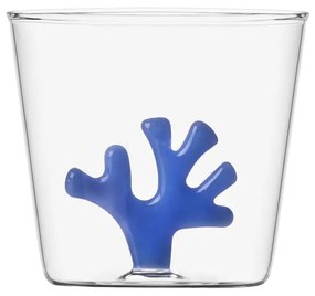 Pohár s modrým korálom 350 ml - 983055