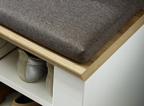 Nízky botník Materio, s podsedákom