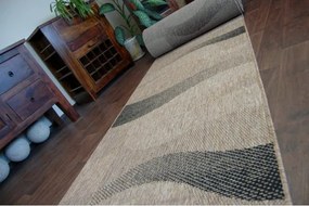 Behúň FLOORLUX SIZAL 20212 coffe/čierny