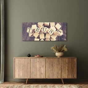 Obraz - Dôvera (120x50 cm)