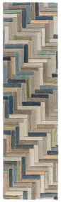 Flair Rugs koberce Behúň Moda Russo Natural/Multi - 60x230 cm