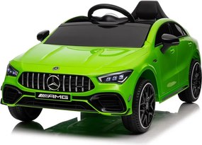 LEAN CARS Elektrické autíčko Mercedes CLA 45s AMG 4x4 zelené