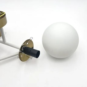 Brilagi - Prisadený luster MALIVA 4xE14/15W/230V zlatá/biela