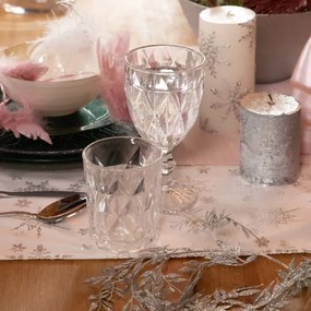 Sada štyroch pohárov LUNNA na víno, priesvitné ALL 937532 310 ml