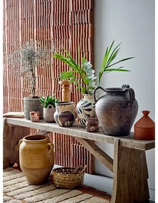 Krémová váza z kameniny (výška 24 cm) Heikki – Bloomingville