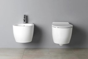 Isvea, SENTIMENTI bidet závesný 36x51 cm, 10AR41010SV