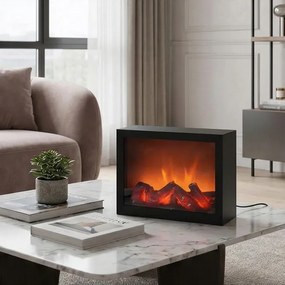 LED dekorácia v tvare krbu