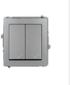 DWP-33 Schodiskový konektor dvojité striebro