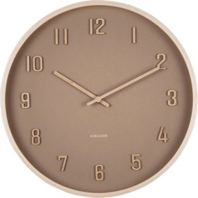 XXXLutz NÁSTENNÉ HODINY svetlohnedá 41 cm Karlsson - Hodiny - 007143018002