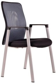 OFFICE PRO Konferenčná rokovacia stolička CALYPSO MEETING antracit šedá
