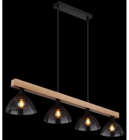 Globo 15544-4H - Luster na lanku LINDI 4xE14/15W/230V