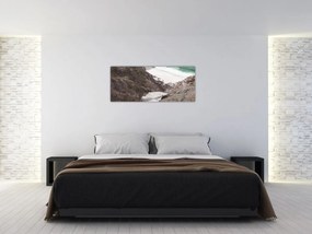 Obraz - Cesta k smaragdovému moru (120x50 cm)